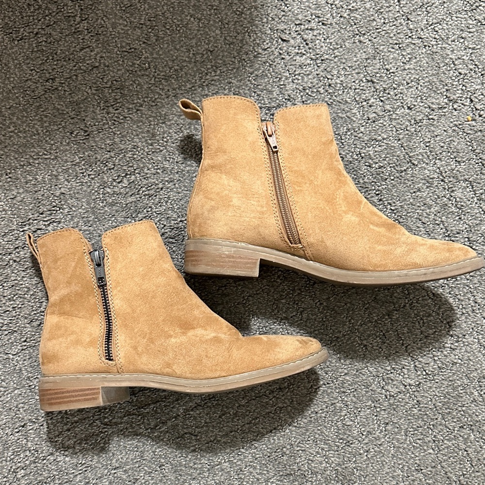 Target Tan Ankle Booties